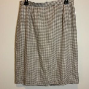 NWT! Liz Claiborne Classics Print Skirt